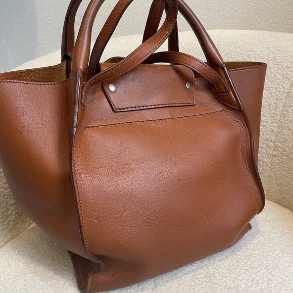 Celine Tan Small Big Bag With Long Strap - Picture 7 of 10